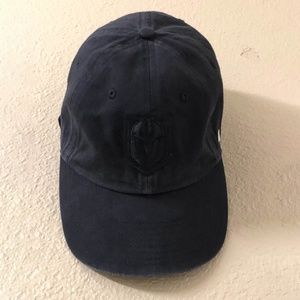 Vegas Golden Knights Hat All Black Strapback